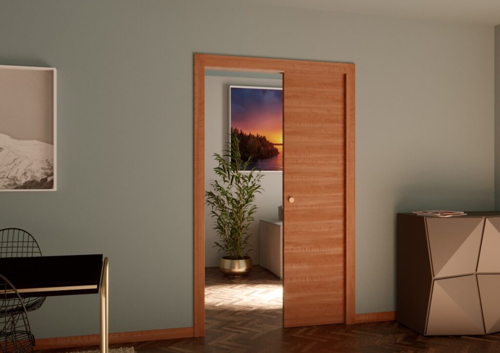 controtelai per porte scorrevoli a scomparsa da interni