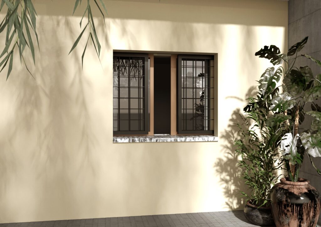 Controtelaio per finestra scorrevole a scomparsa Rubino - Controtelaio per esterni