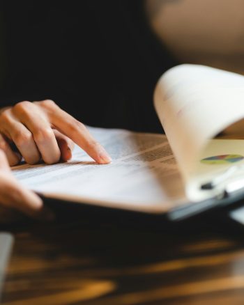 business approve and certificate concept, confirmation of business marketing document permit