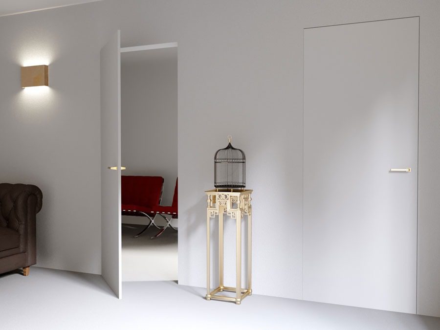 controtelai per porte scorrevoli a scomparsa linea minimal